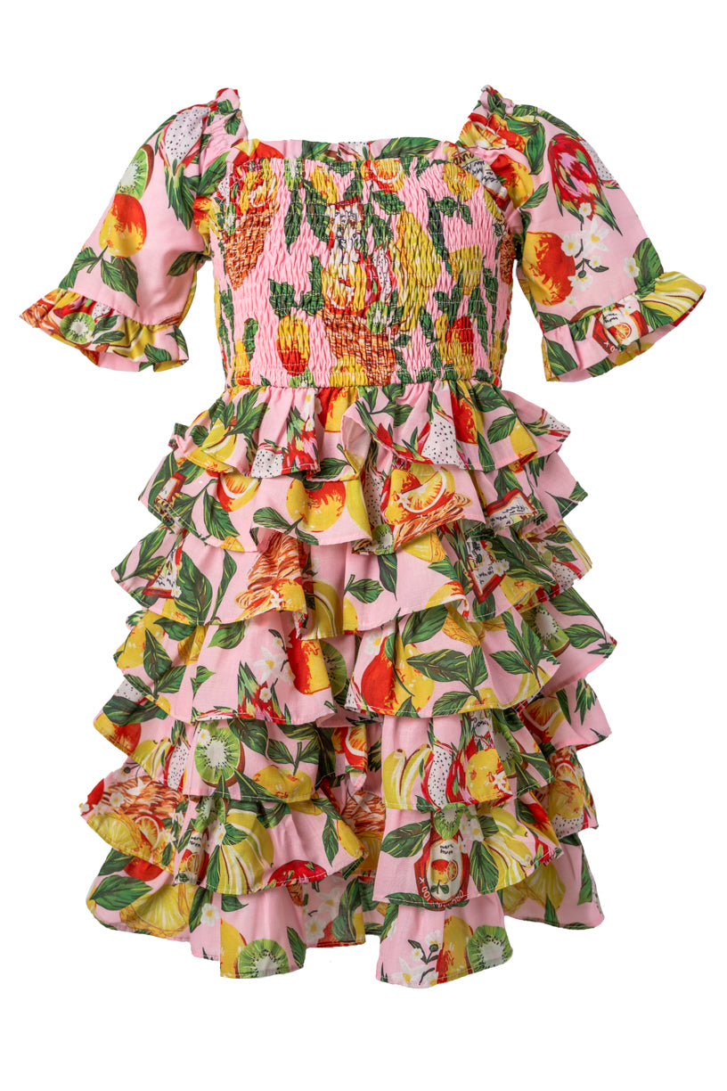 Mini Harmony Dress in Tropical Paradise - FINAL SALE