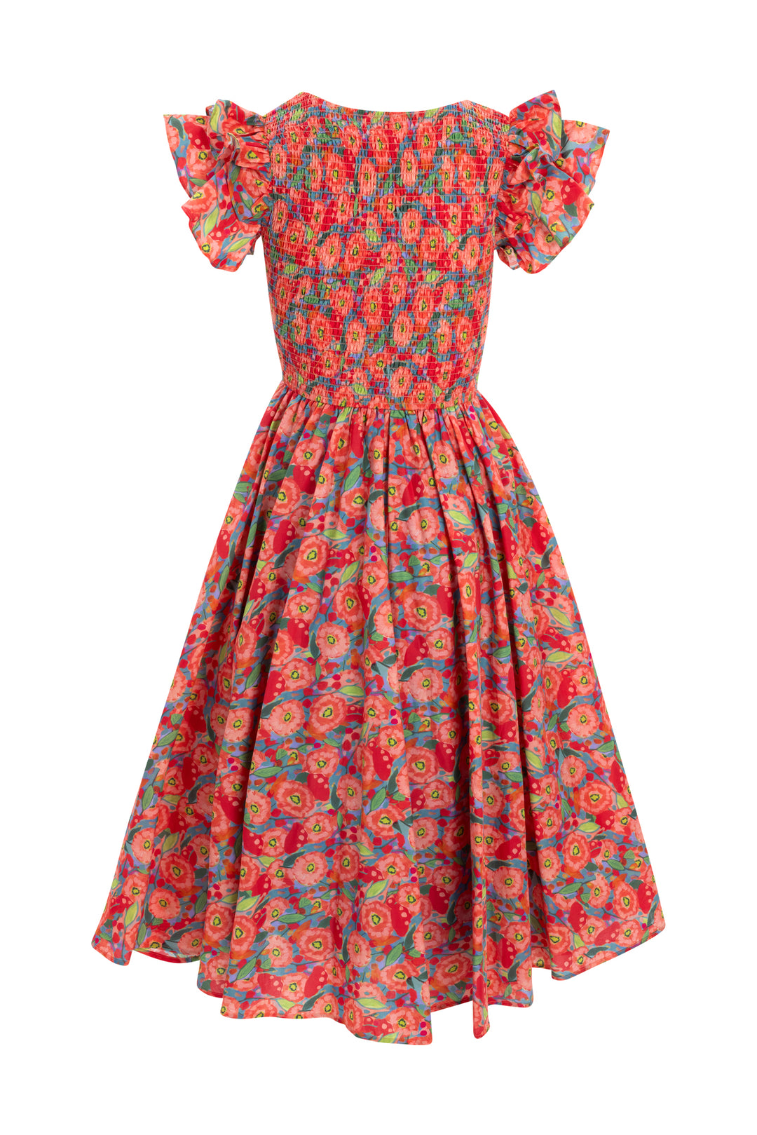 Hattie Dress in Poppy
