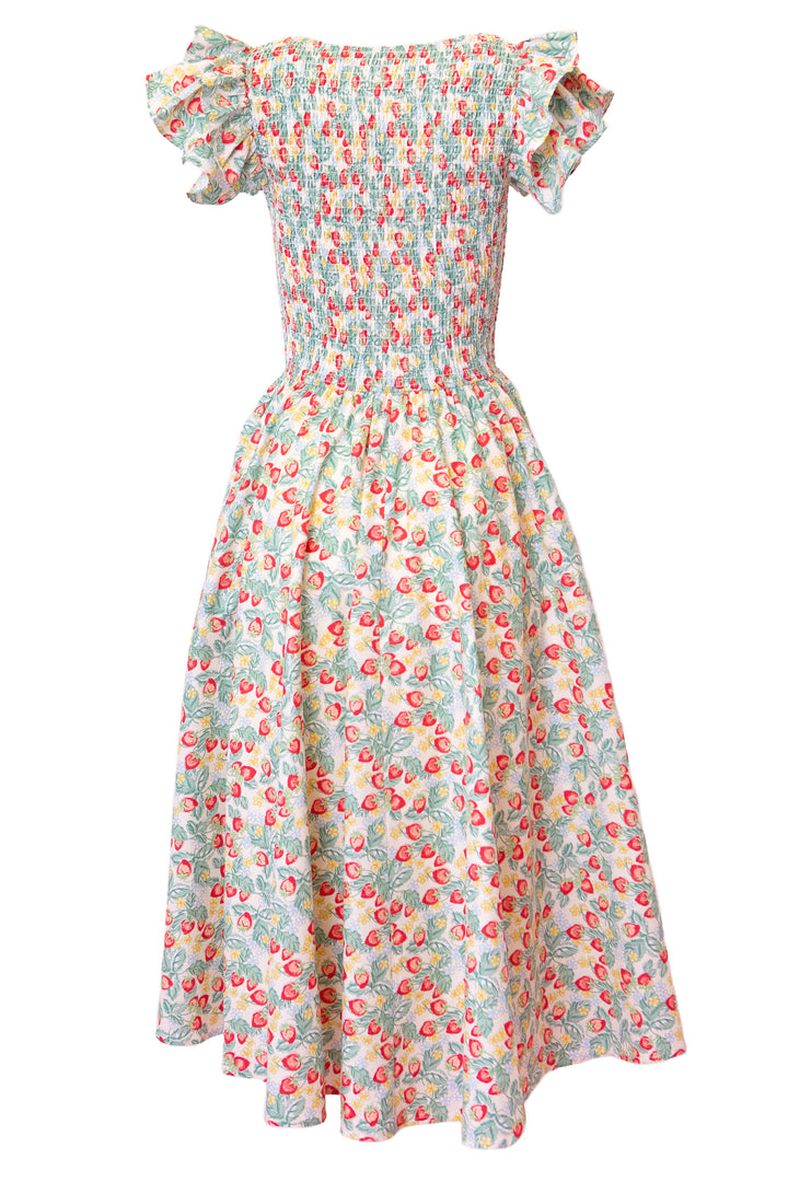 Hattie Dress in Strawberry - FINAL SALE