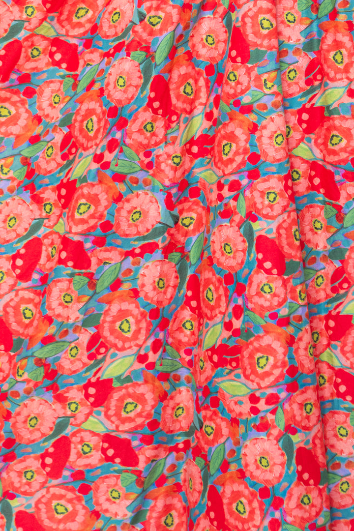 Hattie Dress in Poppy