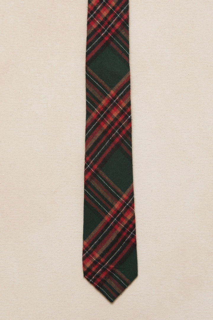 Ties in Hattie Green Plaid