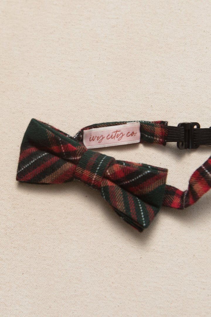 Ties in Hattie Green Plaid