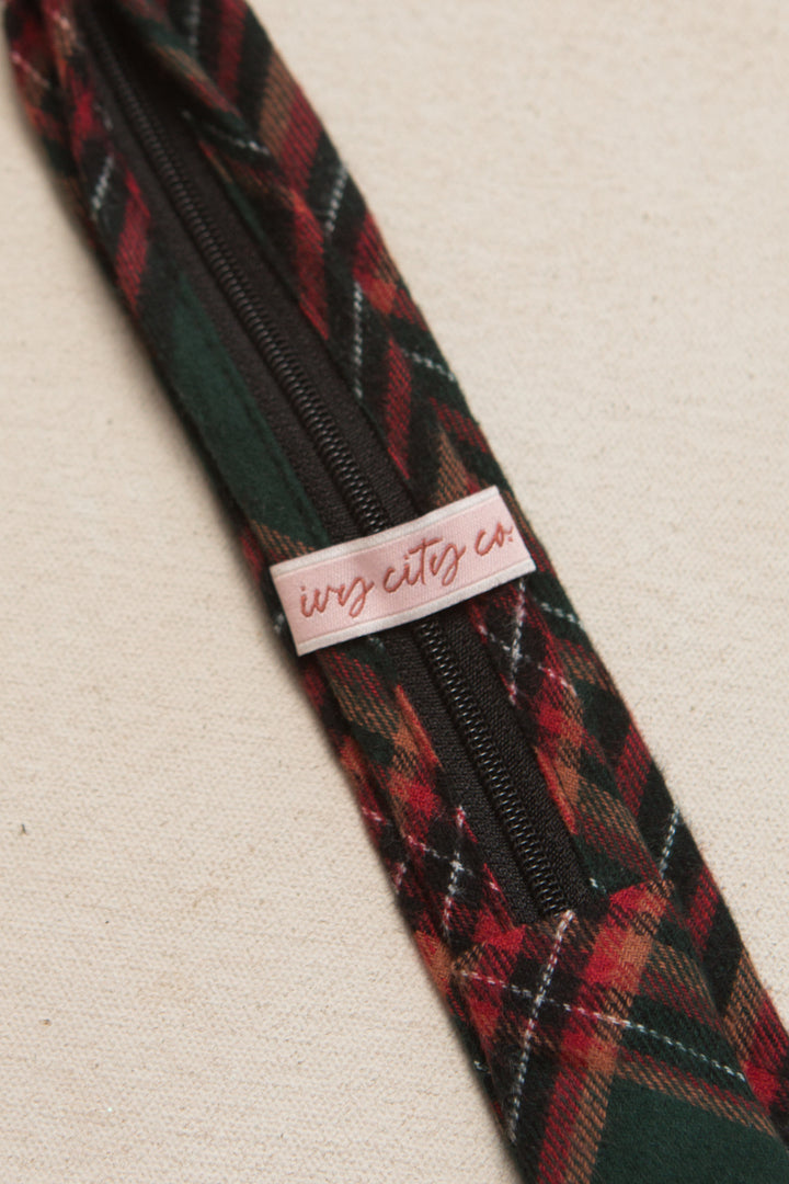 Ties in Hattie Green Plaid