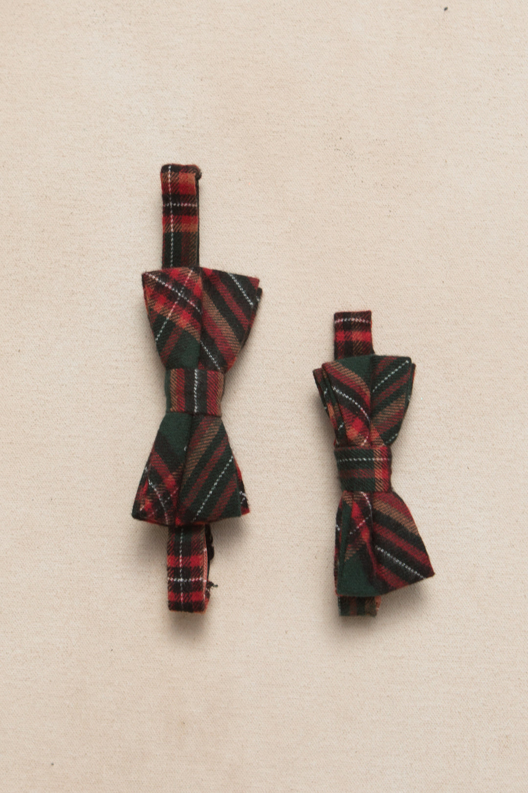 Ties in Hattie Green Plaid