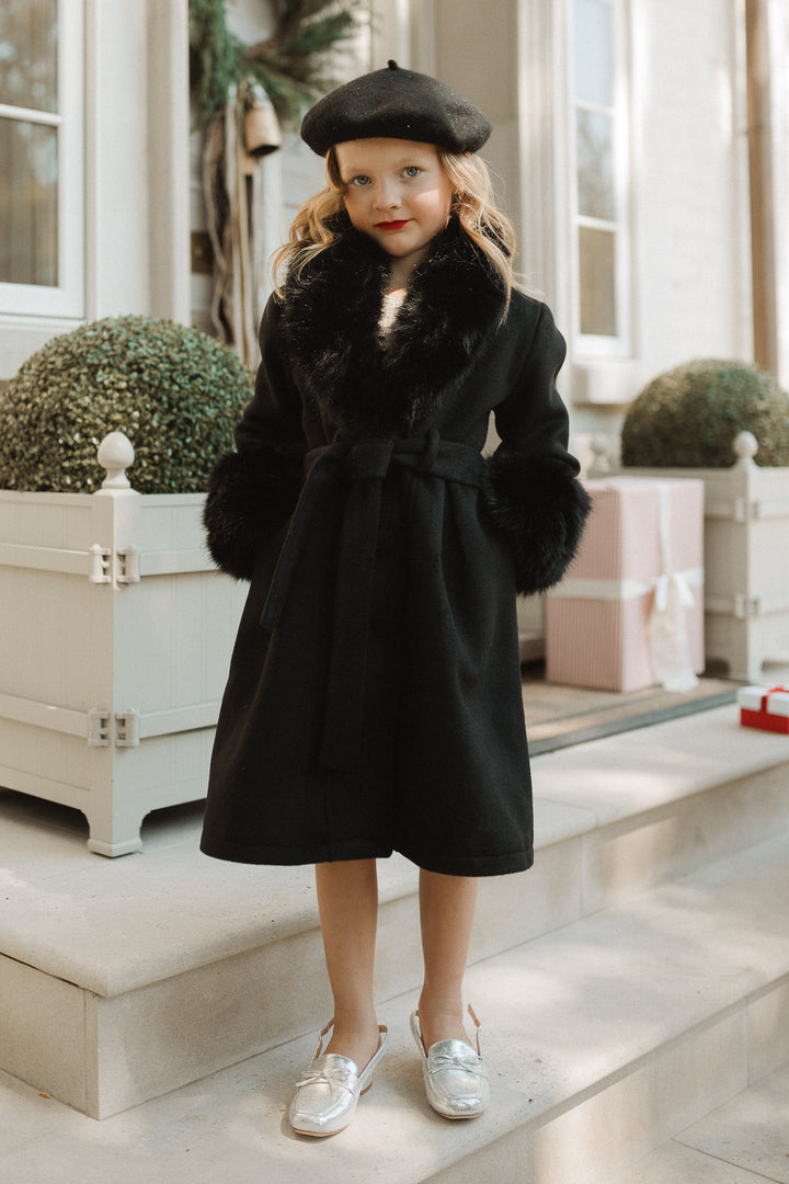 Mini Pookie Coat in Black - FINAL SALE