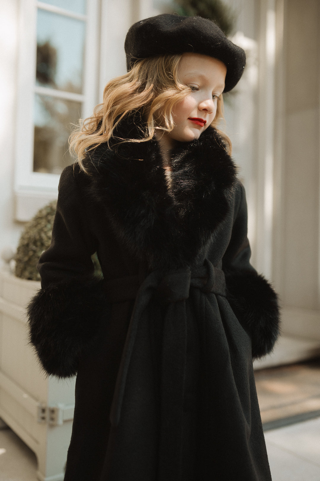 Mini Pookie Coat in Black - FINAL SALE