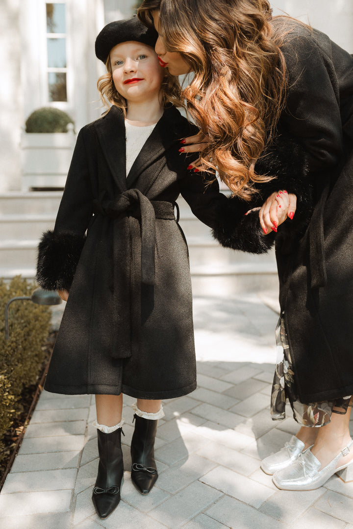 Mini Pookie Coat in Black - FINAL SALE