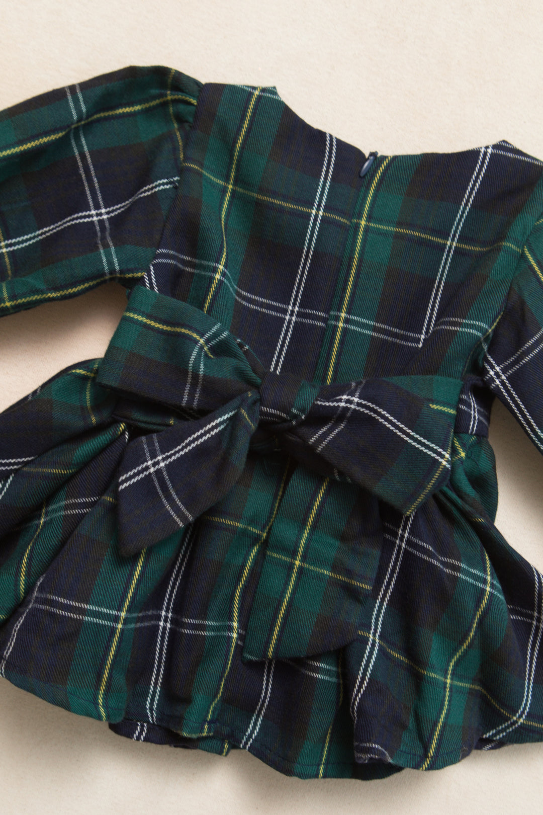 Baby Connie Dress Set in Navy Plaid - FINAL SALE