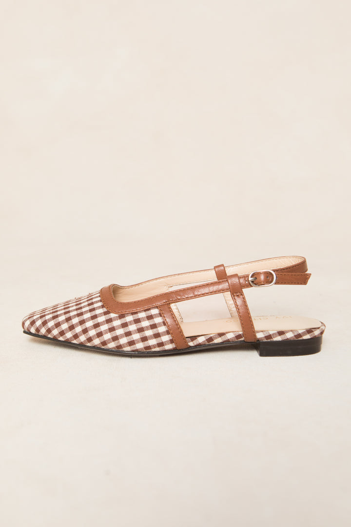 Mini Ingrid Slingback Flat - FINAL SALE