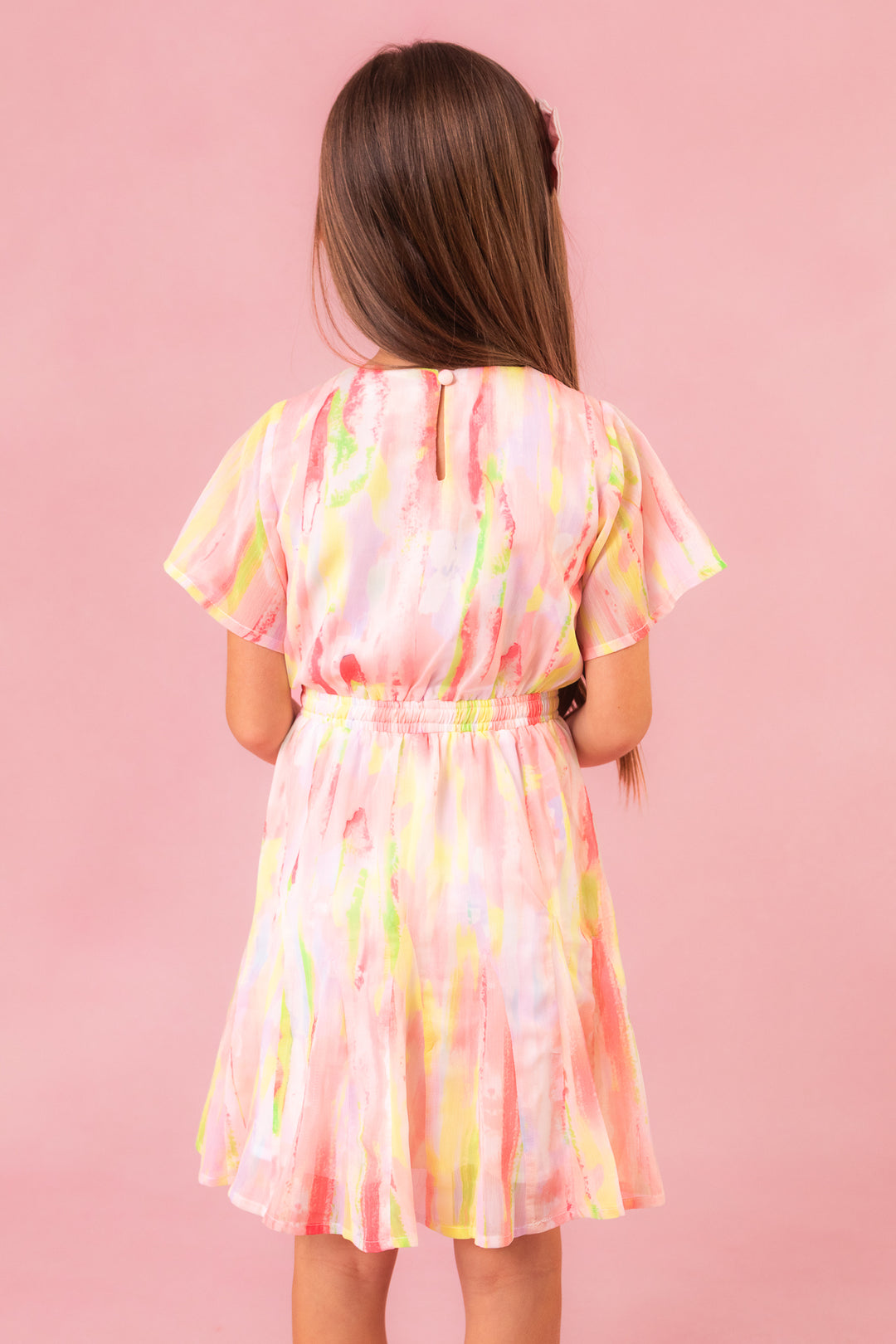 Mini In the Clouds Dress in Pastels - FINAL SALE