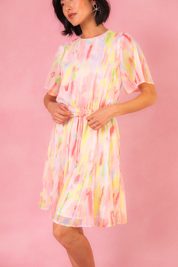 In the Clouds Dress in Pastels - FINAL SALE