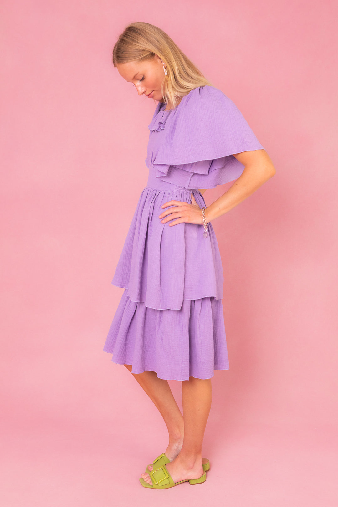 Iris Dress in Lavender - FINAL SALE