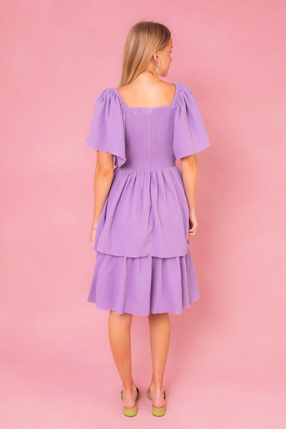 Iris Dress in Lavender - FINAL SALE