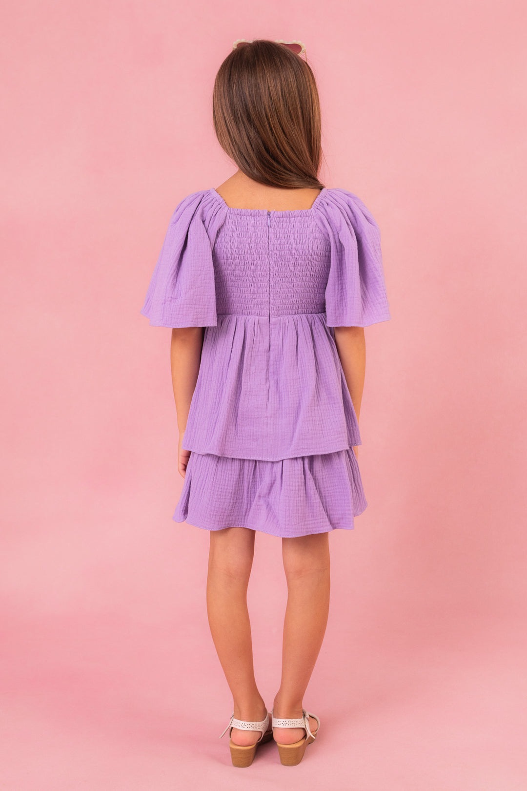 Mini Iris Dress in Lavender - FINAL SALE