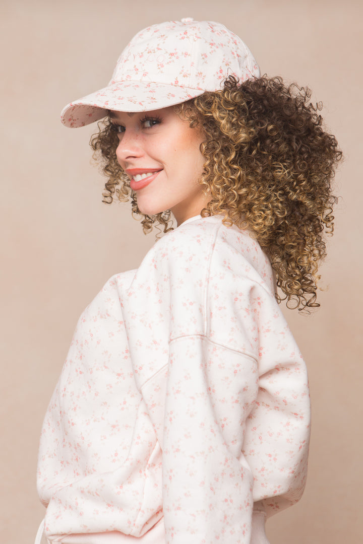 Ivy Hat in Madeline Pink Floral