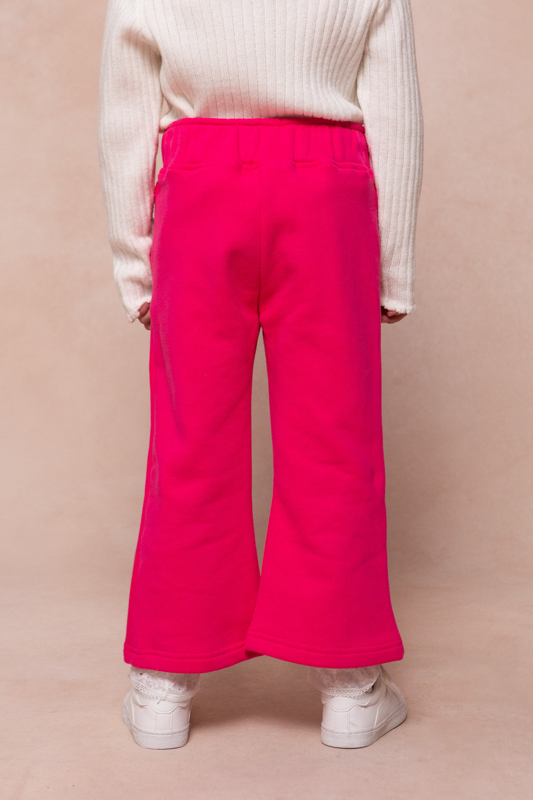 Mini Ivy Jewel Heart Sweatpants in Pink