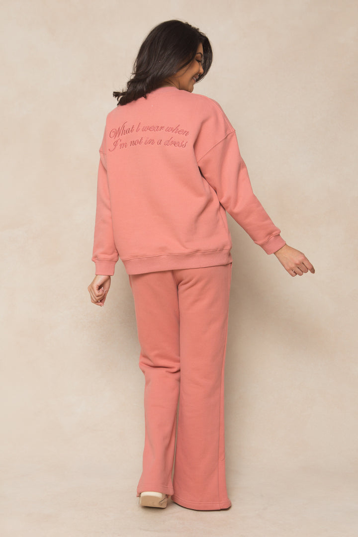 Ivy Sweatshirt in Pink