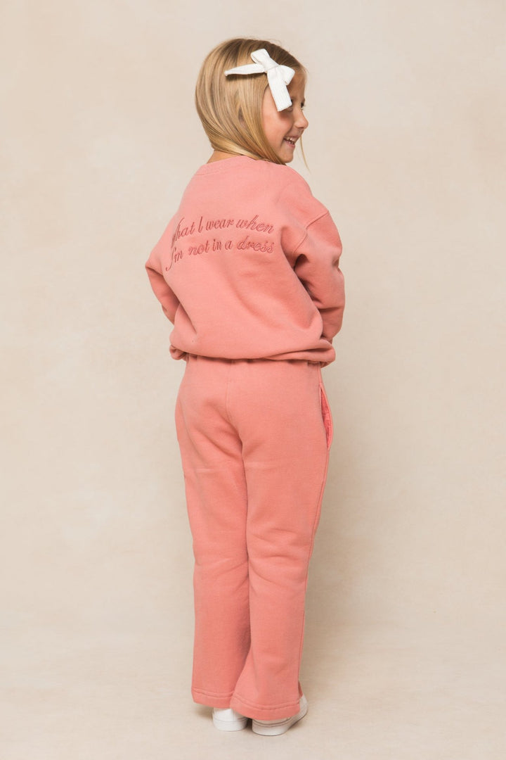 Mini Ivy Sweatpants in Pink