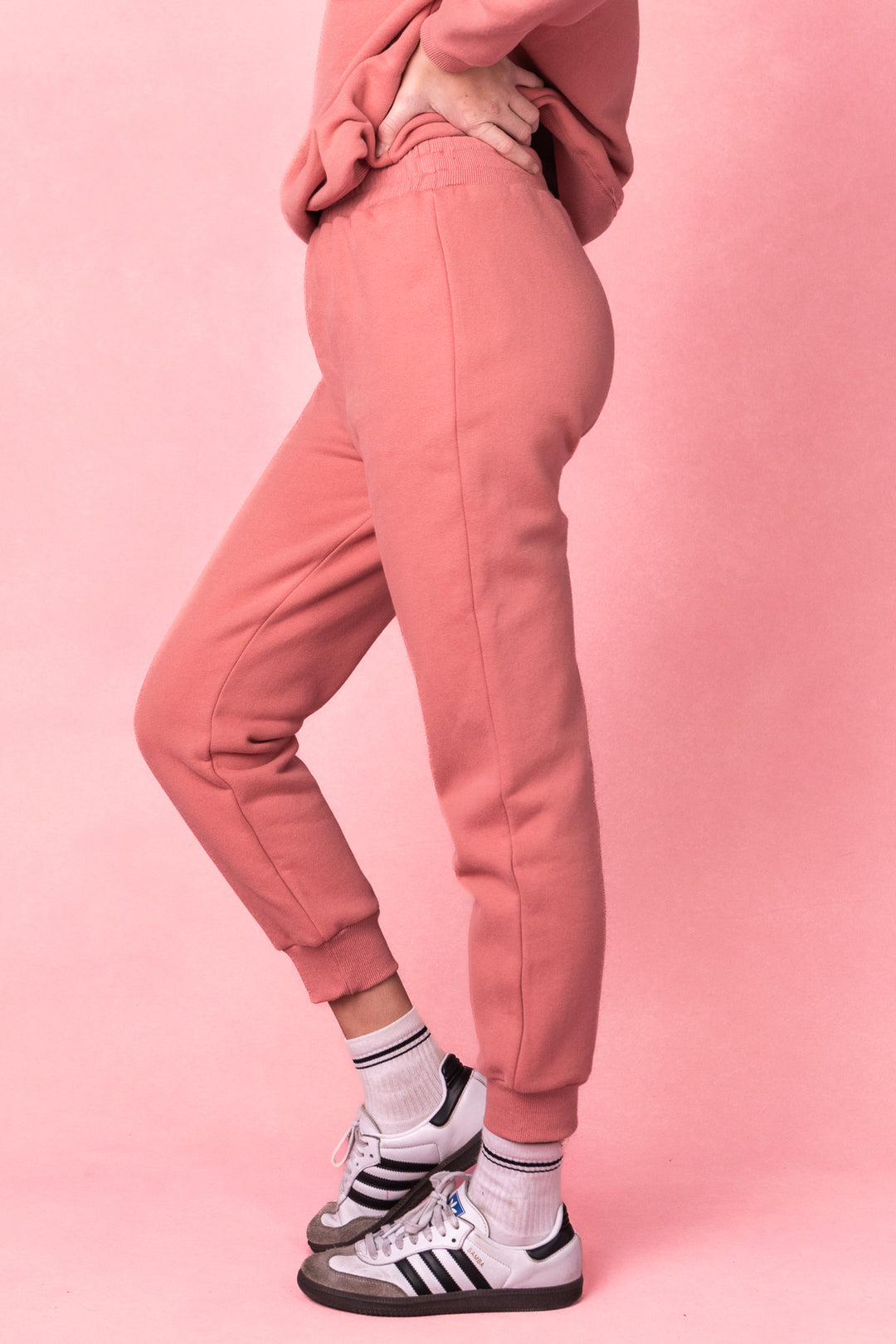 Ivy Jogger Sweatpants in Pink