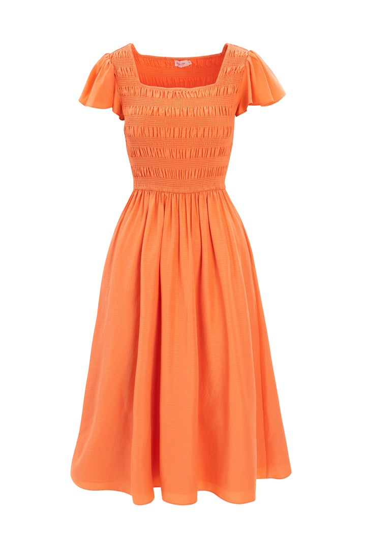 Janessa Dress in Orange