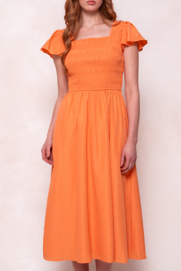 Janessa Dress in Orange