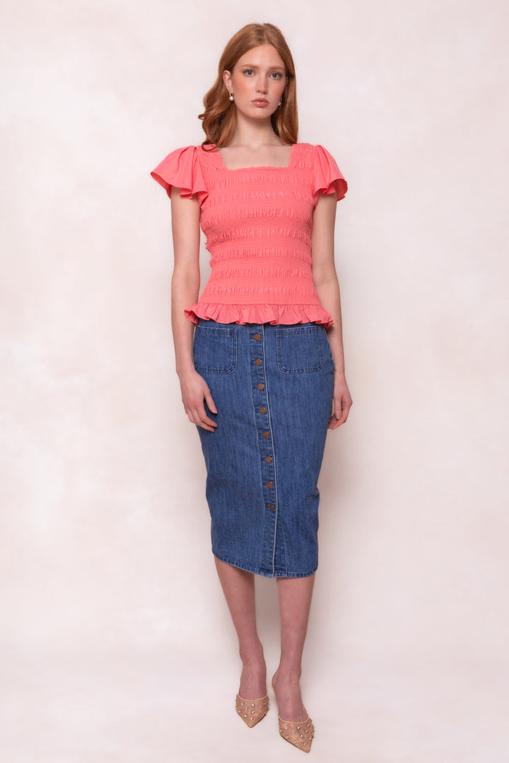Janessa Top in Pink