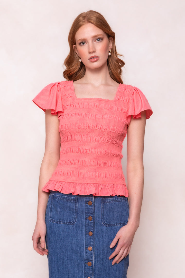 Janessa Top in Pink