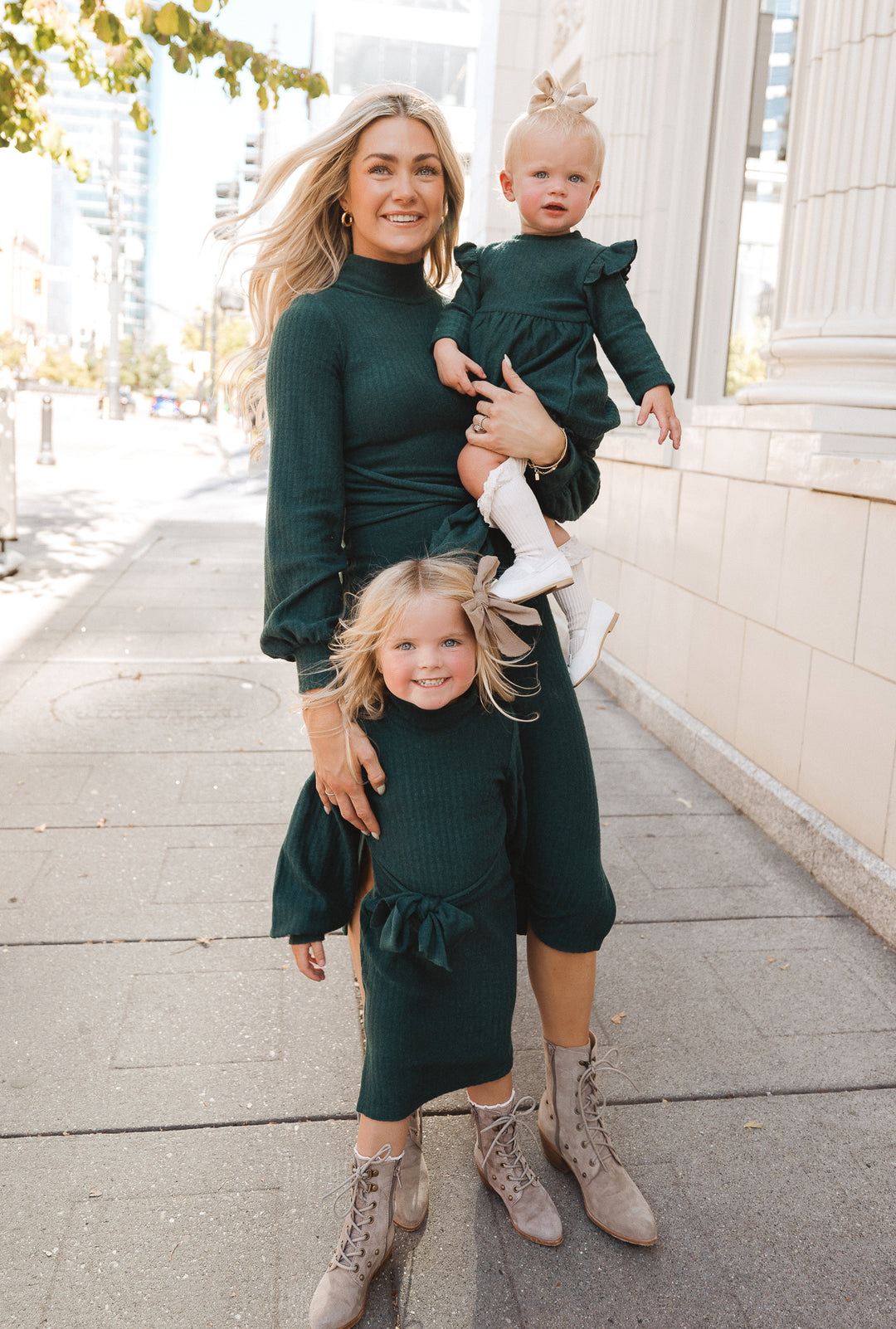 Mini Jensen Dress in Green - FINAL SALE