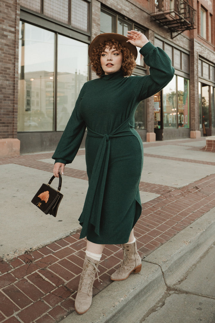 Jensen Dress in Green - FINAL SALE