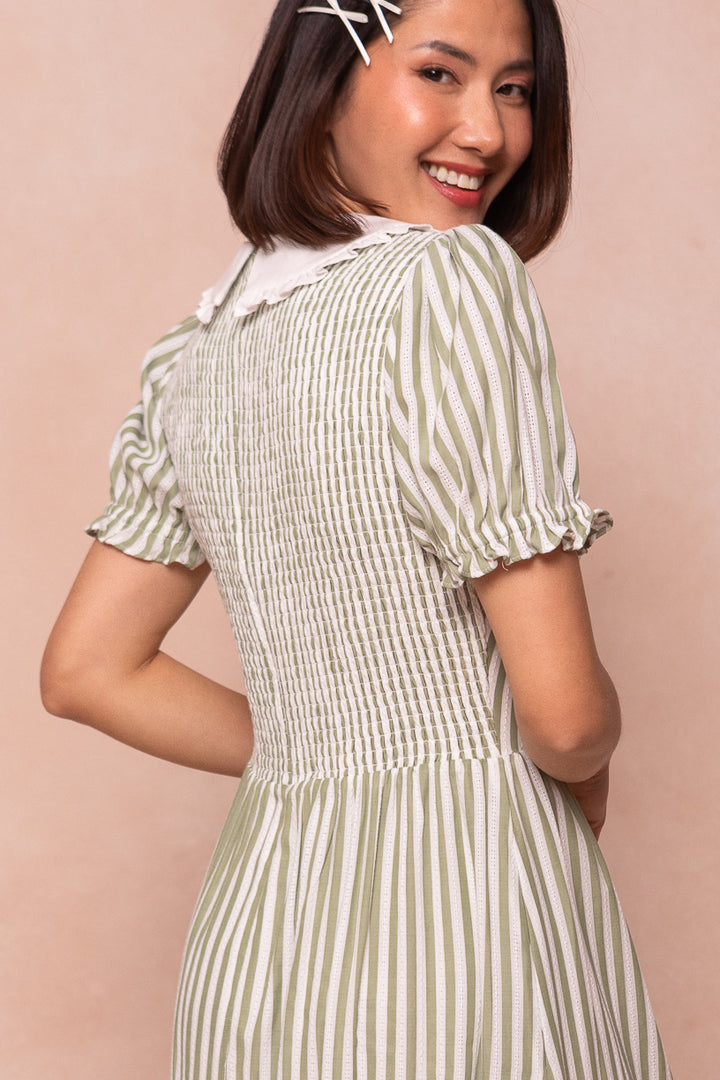 Kensie Dress in Green - FINAL SALE
