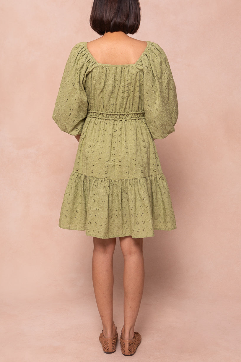 Kinsey Dress in Green