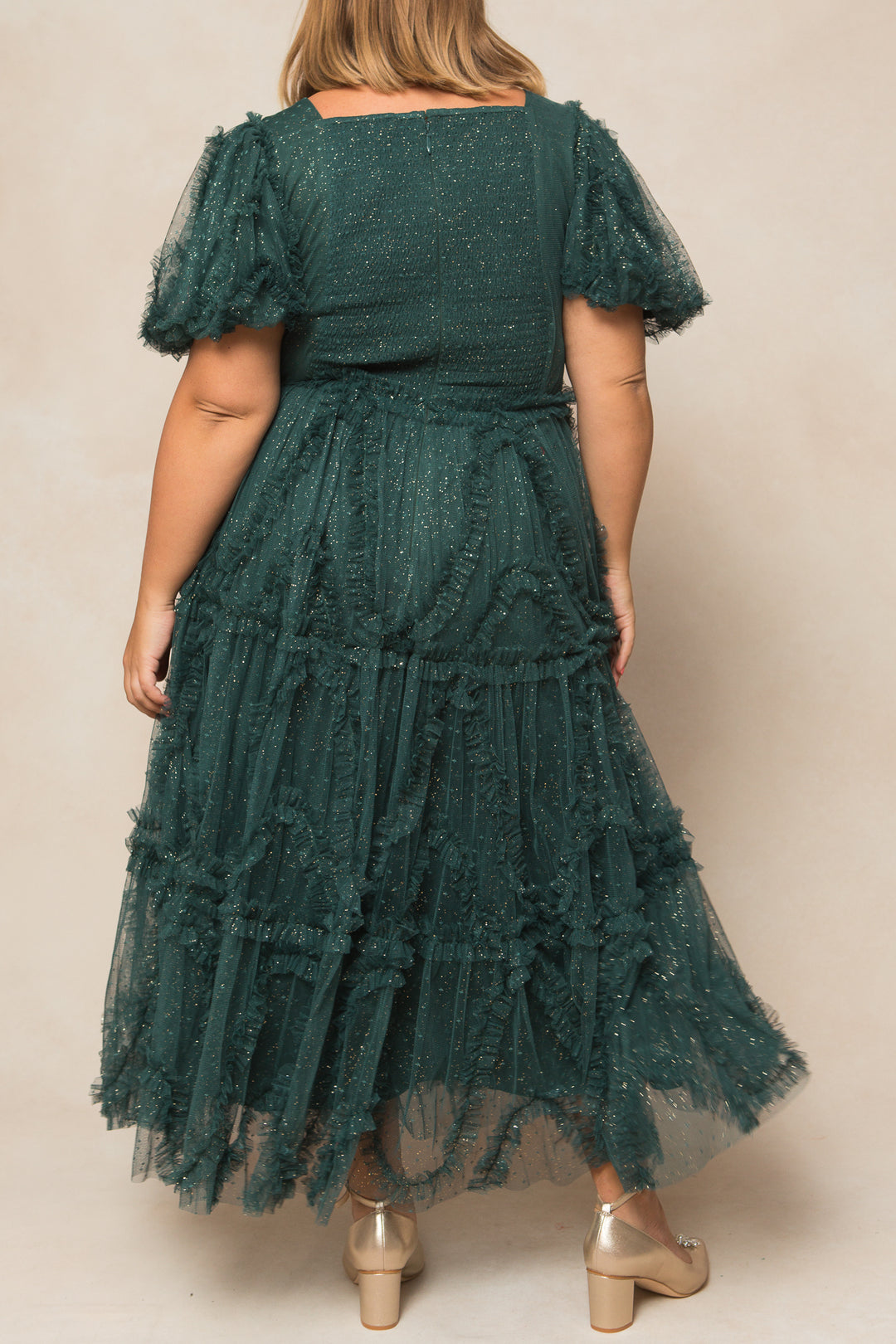 Layla Dress in Emerald - FINAL SALE