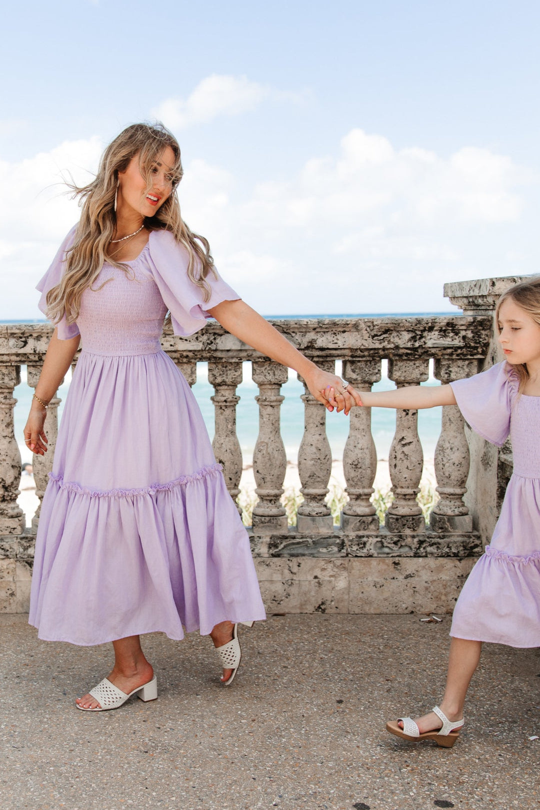 Lennon Dress in Lavender