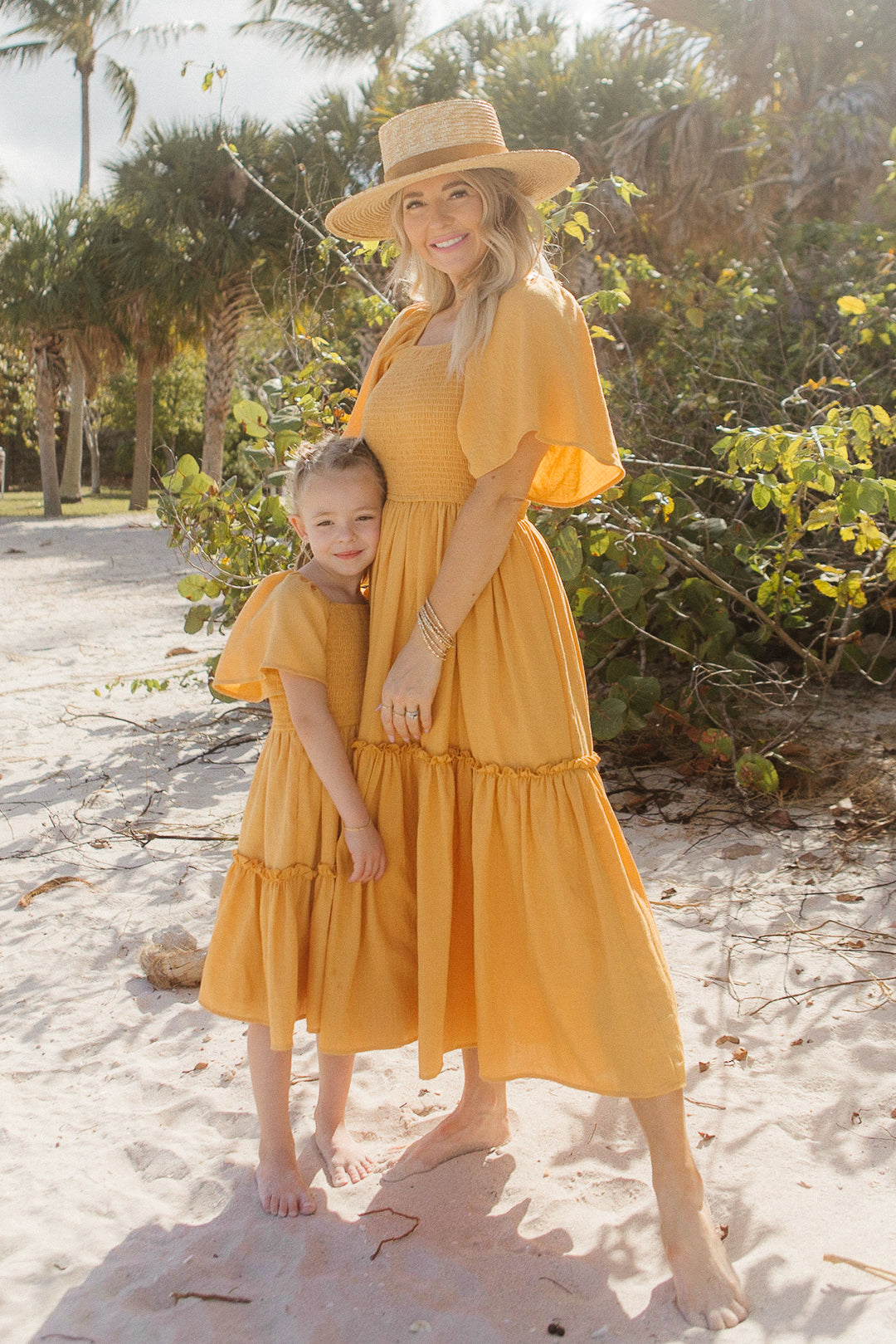 Lennon Dress in Mustard - FINAL SALE