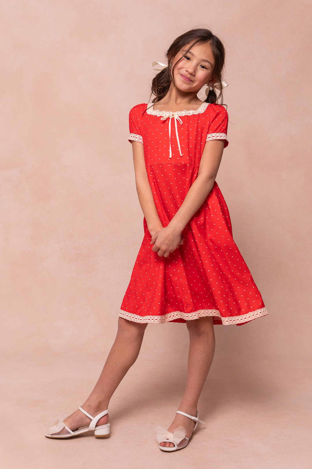 Mini Libby Dress in Hearts