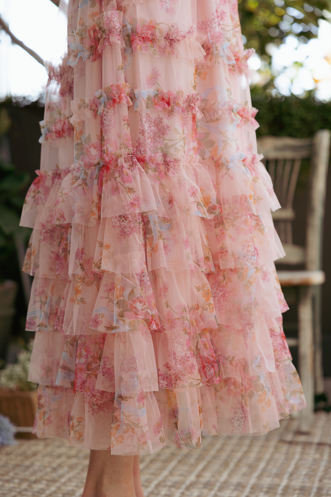 Alessi Dress in Pink Floral