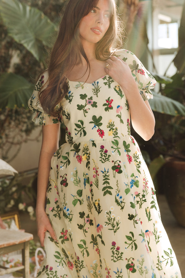 Amora Dress in Multicolor Floral