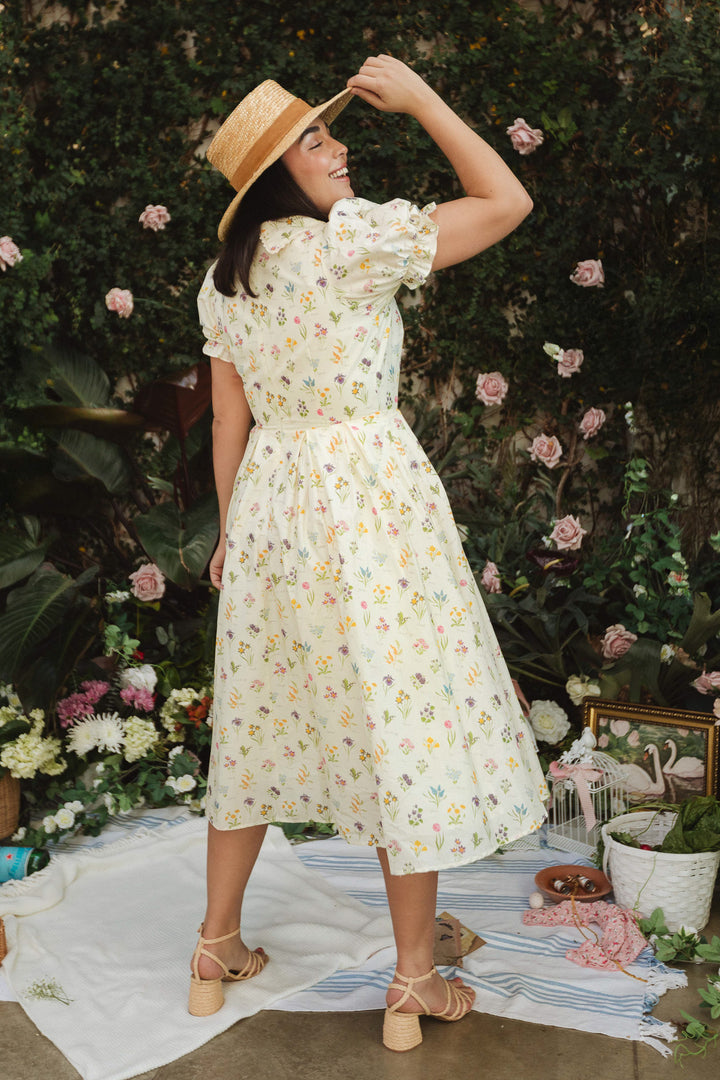 Sophia Dress in Garden Flowers