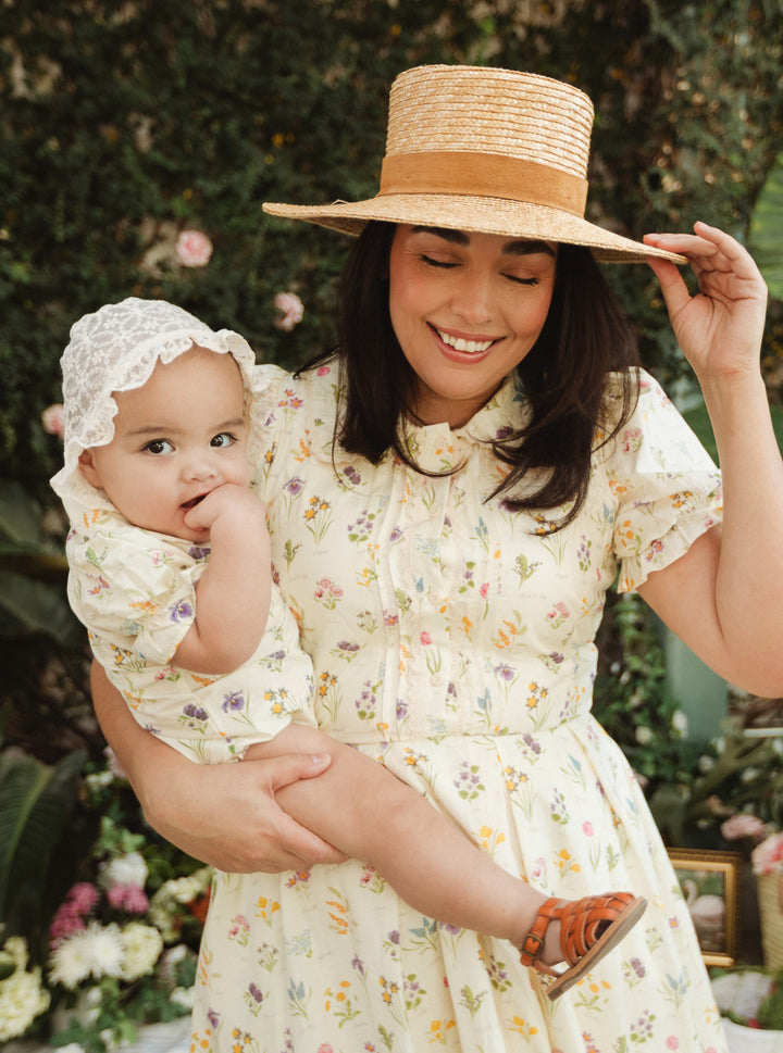 Baby Sophia Romper in Garden Flowers