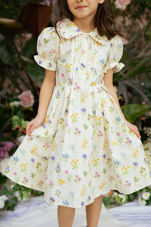 Mini Sophia Dress in Garden Flowers