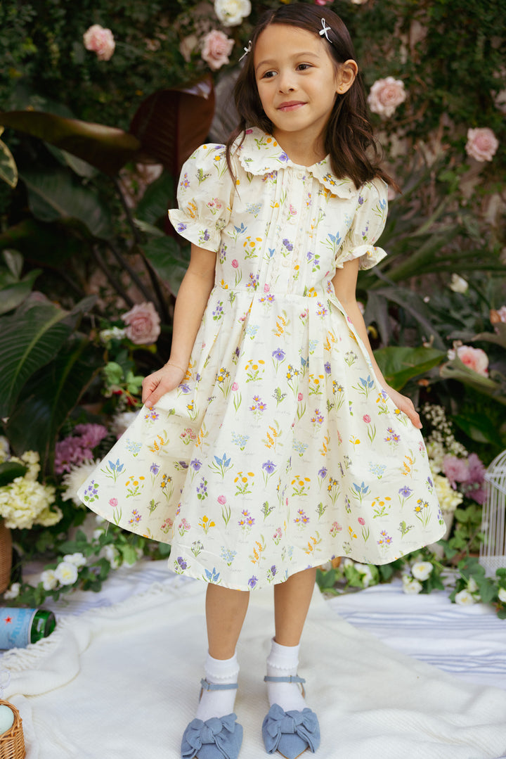 Mini Sophia Dress in Garden Flowers