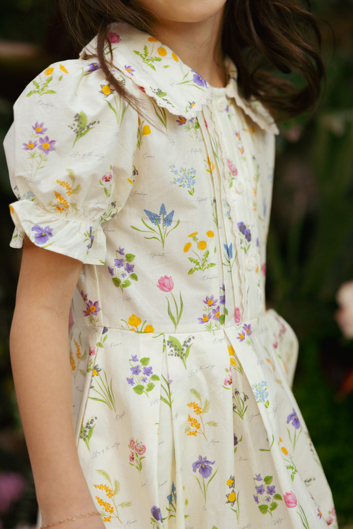 Mini Sophia Dress in Garden Flowers