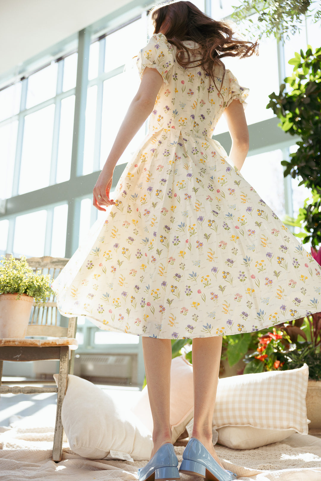 Sophia Dress in Garden Flowers