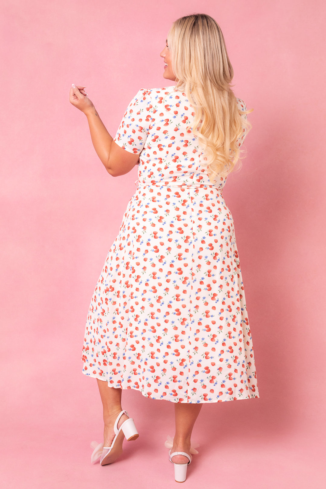 Lucy Dress in Strawberry Fields - FINAL SALE