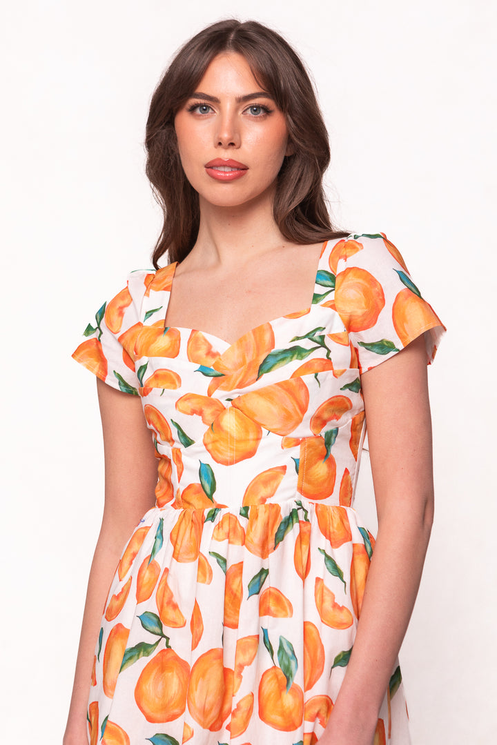Marie Dress in Citrus