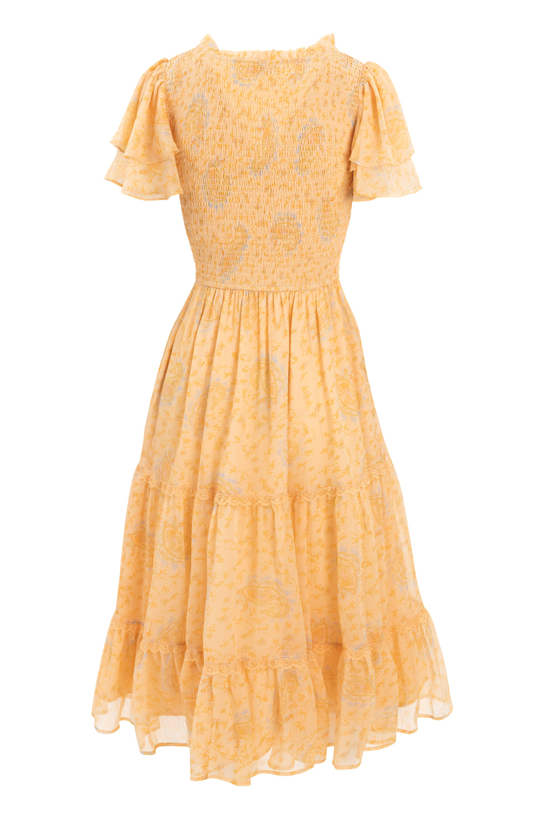 Meg Dress in Yellow