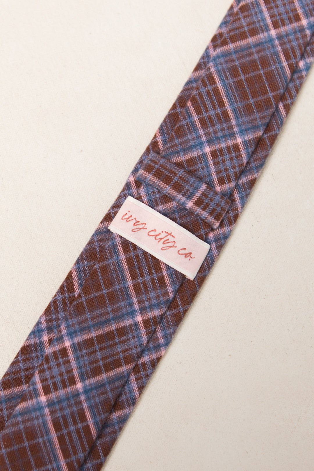 Mens Max Tie in Virginia Plaid - FINAL SALE