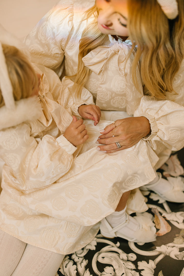 Mercedes Dress in Cream