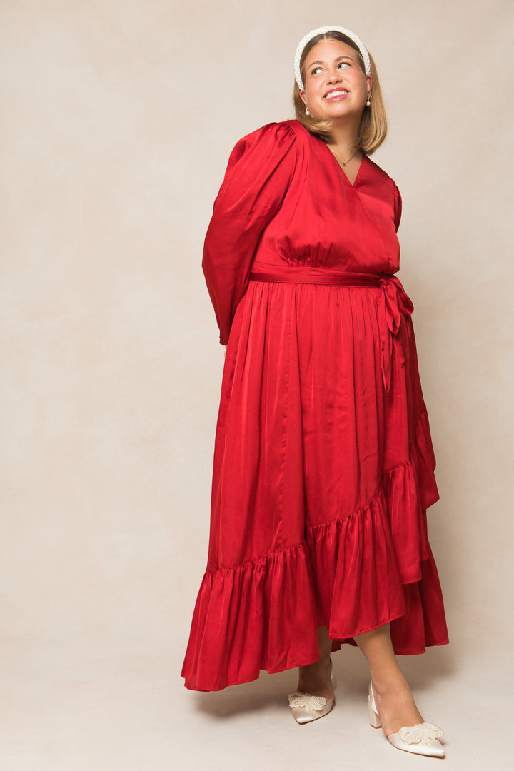 Mi Amor Dress in Red - FINAL SALE