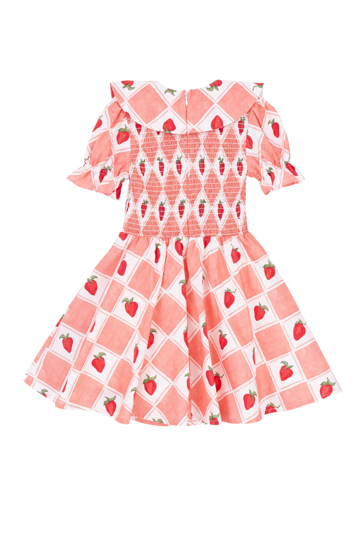 Mini Alice Dress in Strawberry